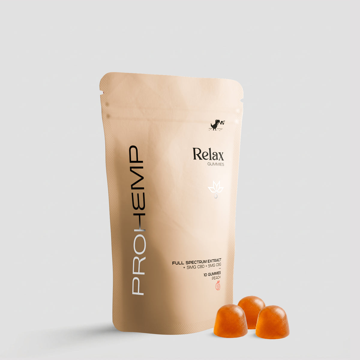 10 x Relax Gummies – Pêche