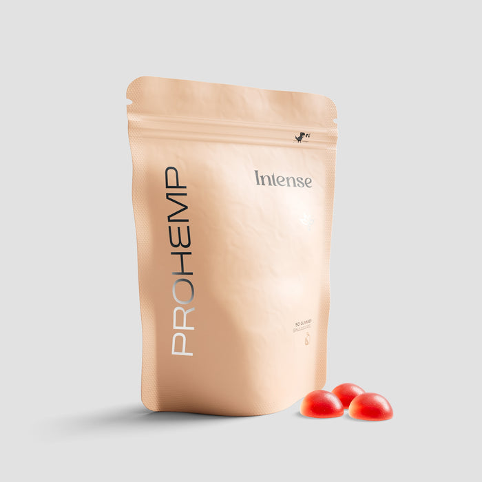 Prohemp Intense gummies voor vitaliteit en rust, natuurlijke supplementen