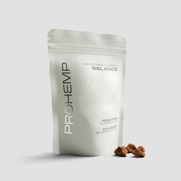 Microdosing truffels Balance voor stressreductie en stemmingverbetering, Sclerotia truffels