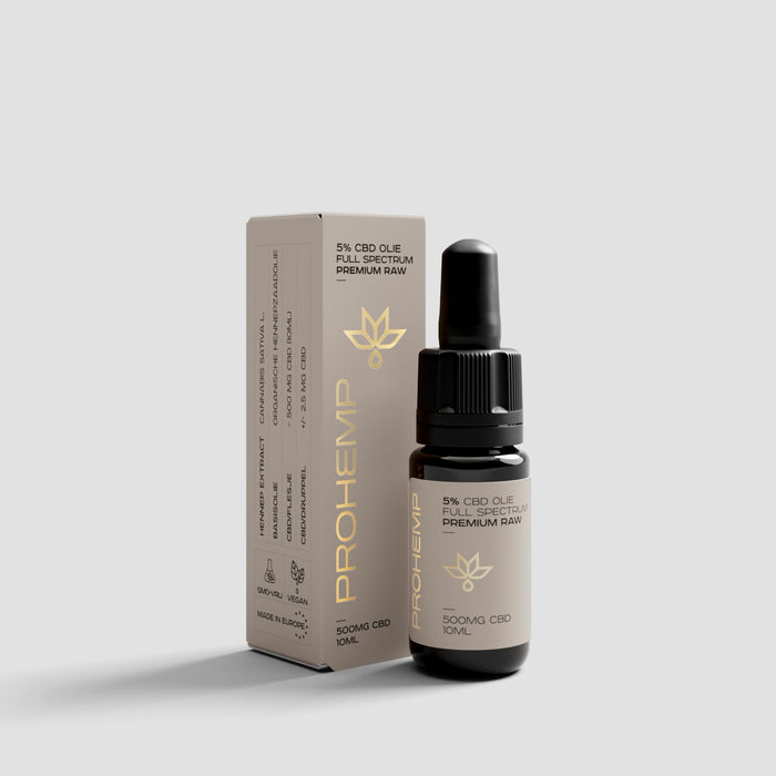 Huile de CBD 5% Spectre complet